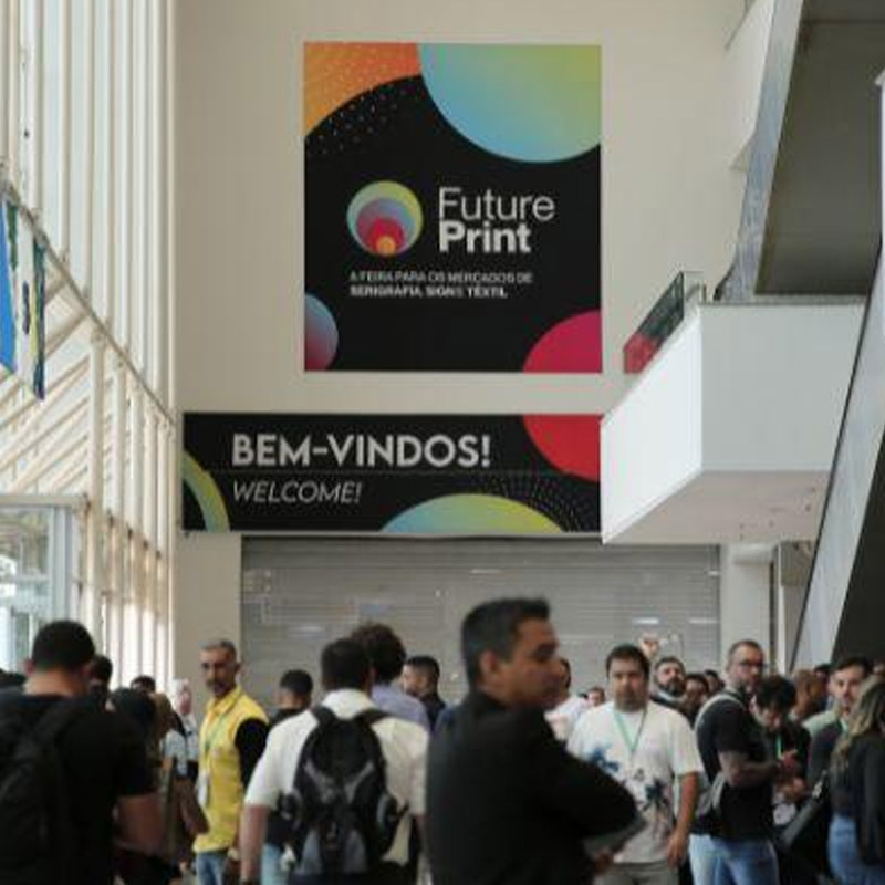 Começa a FuturePrint 2022, a mais  completa feira voltada para os mercados de serigrafia, sign, sublimação e  impressão digital têxtil