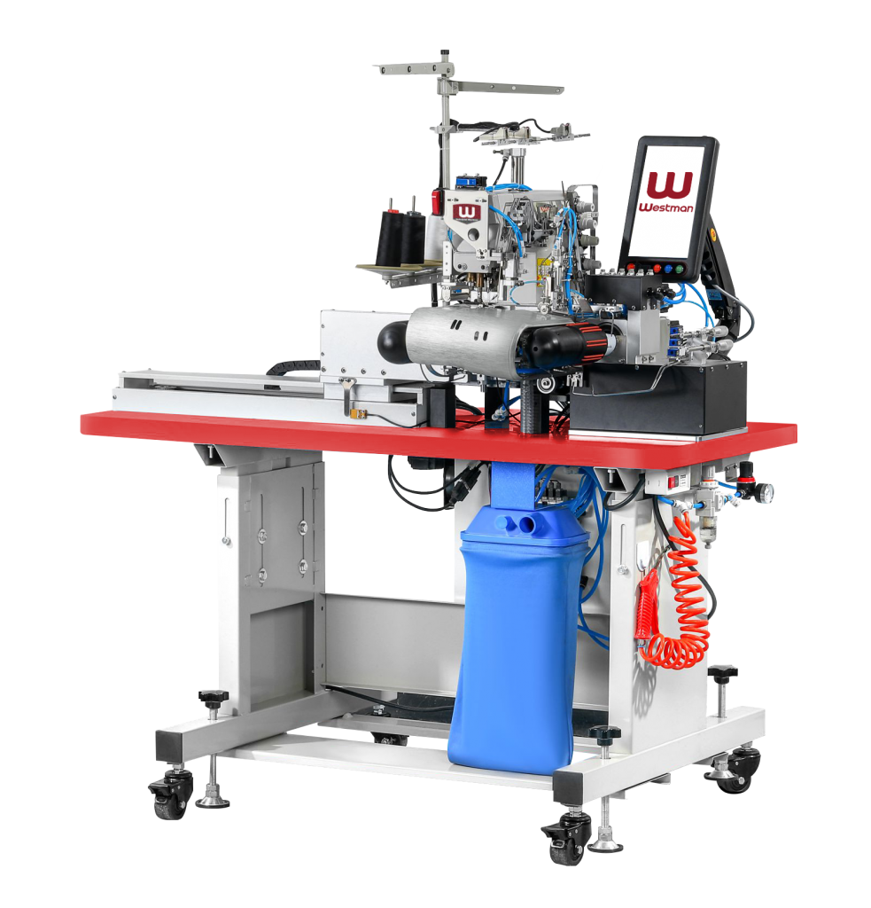 MacLen destaca máquina eletrônica para bainha de camiseta na Febratex 2024